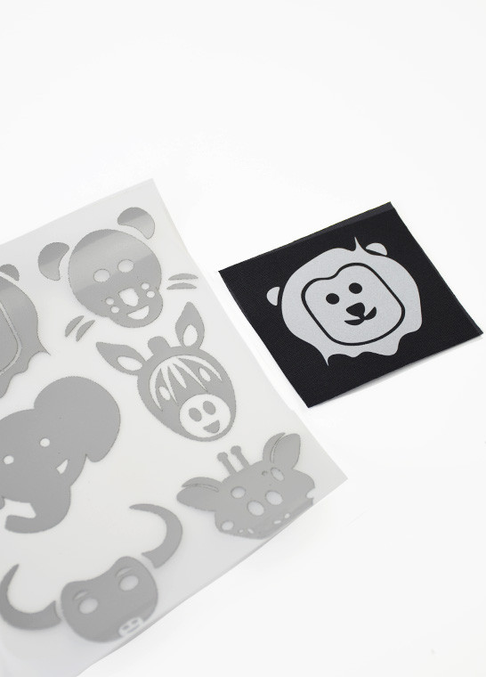 Stickers réfléchissants thermocollants - Animaux d'Afrique