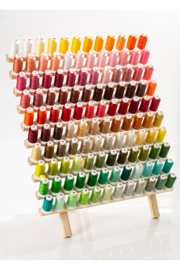Assortiment 182 bobines fil à broder COTTY 30