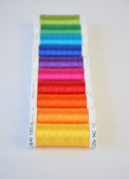 Assortiment 10 bobines SULKY RAYON
