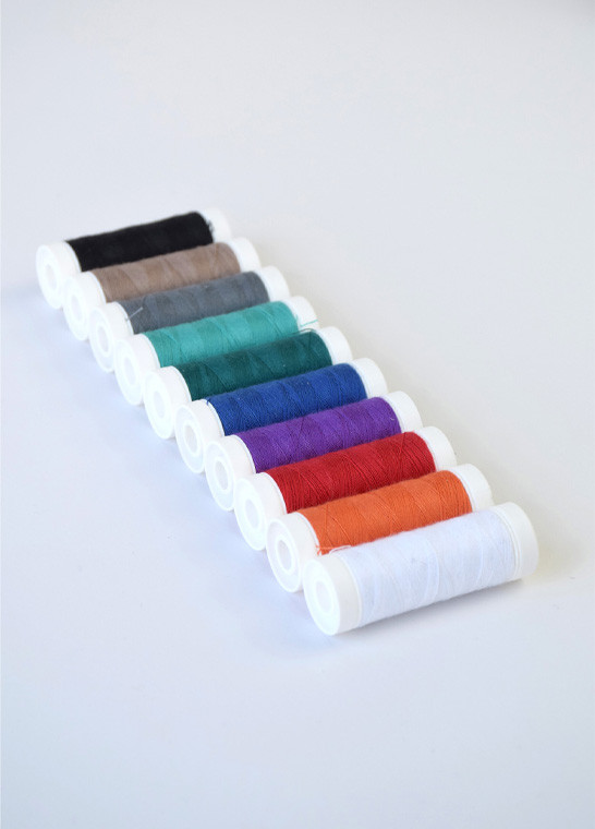 Assortiment de 10 bobines polyester TC 120