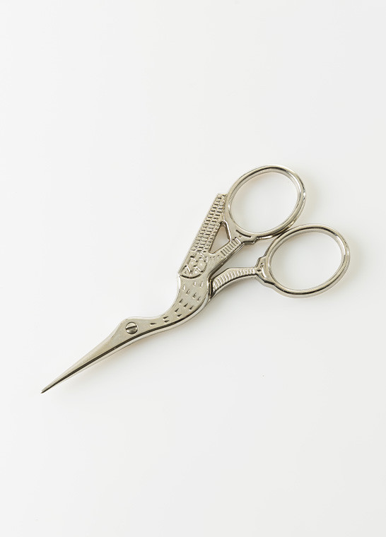 Ciseaux cigogne argenté FRALIZ | Le Fil de vos Idées