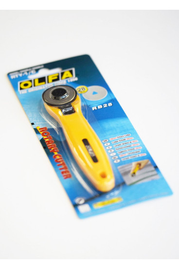 Cutter rotatif 28mm OLFA BOHIN | Le Fil de vos Idées