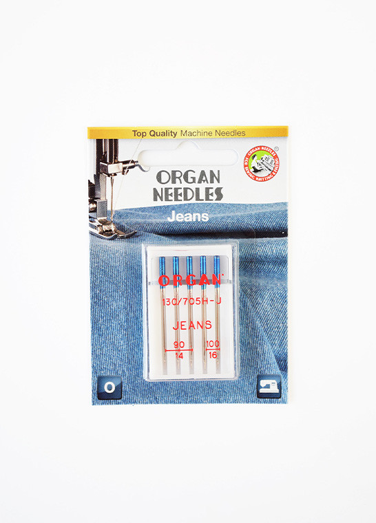 Assortiment aiguilles Jeans 90-100 ORGAN | Le Fil de vos Idées
