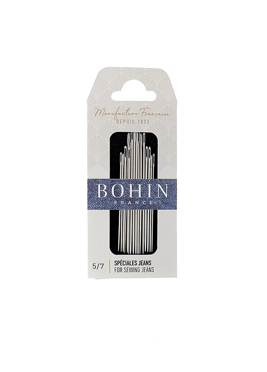 Aiguilles spéciales jeans à main BOHIN | Le Fil de vos Idées
