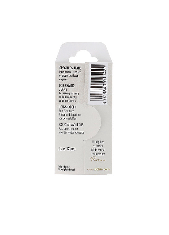 Aiguilles spéciales jeans à main BOHIN | Le Fil de vos Idées