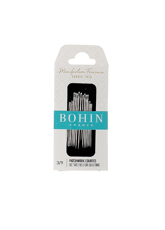Assortiment aiguilles patchwork courtes BOHIN | Le Fil de vos Idées
