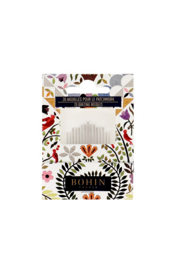 Assortiment Aiguilles à Patchwork BOHIN | Le Fil de vos Idées
