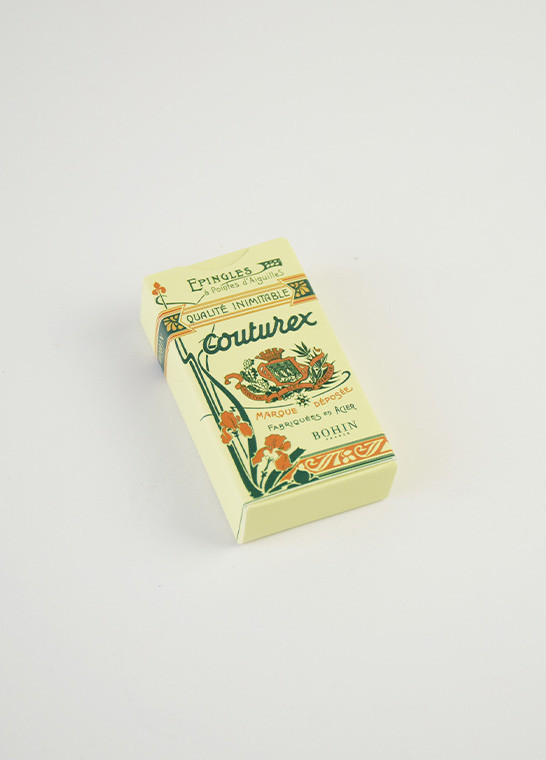 Epingles Couturex extra-fines vintage jaune BOHIN | Le Fil de vos Idées