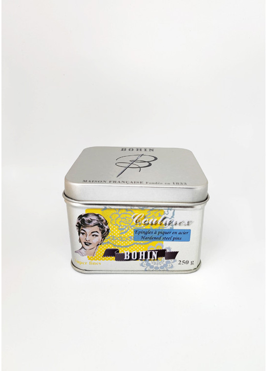Boîte d\'épingles super fines 250g BOHIN | Le Fil de vos Idées