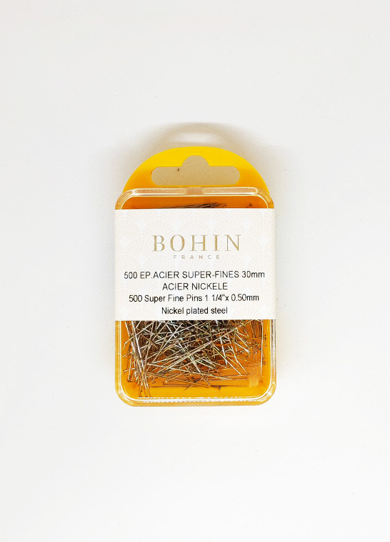 Boîte d\'épingles super fines BOHIN | Le Fil de vos Idées