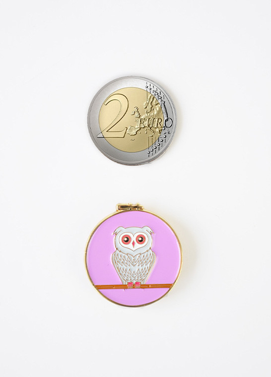 Porte aiguille aimanté Chouette BOHIN | Le Fil de vos Idées