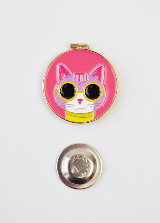 Porte aiguille aimanté Chat BOHIN | Le Fil de vos Idées