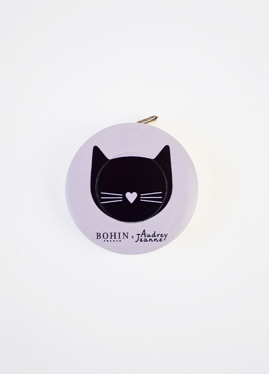 Mètre ruban Chat Noir BOHIN | Le Fil de vos Idées