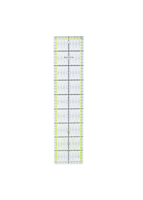 Règle patchwork robuste 10cm x 45cm BOHIN | Le Fil de vos Idées