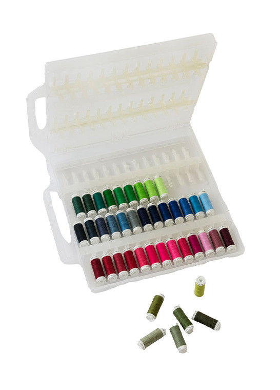 Boite de rangement petites bobines SULKY by GUNOLD | Le Fil de vos Idées