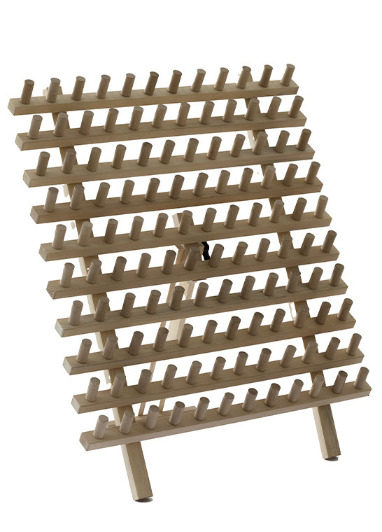 Présentoir en bois 120 bobines GUNOLD | Le Fil de vos Idées