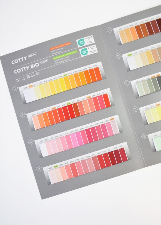 Nuancier COTTY - Gunold