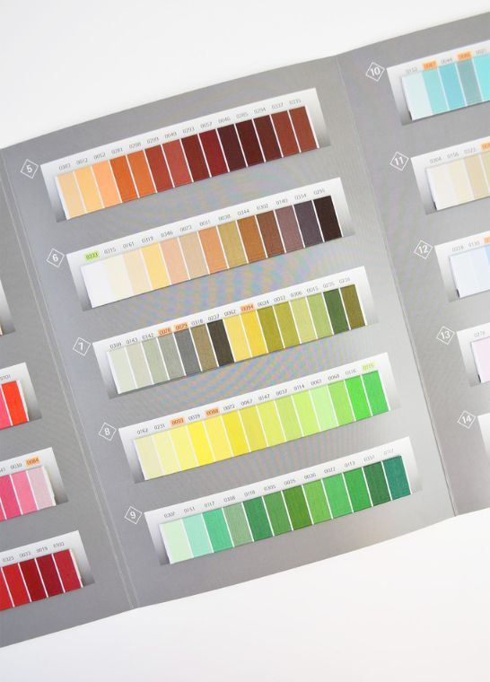 Nuancier COTTY - Gunold