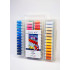 Assortiment 104 bobines fil à broder POLY DECO SULKY