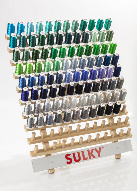 Assortiment 335 bobines fil à broder SULKY 40