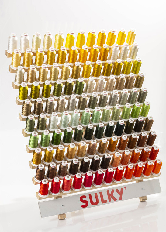Assortiment 335 bobines fil à broder SULKY 40