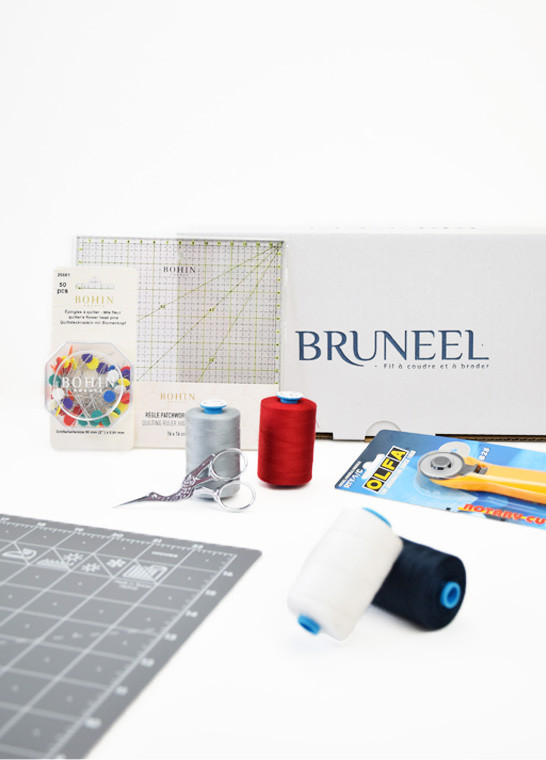 Kit Patchwork Débutant BRUNEEL | Le Fil de vos Idées
