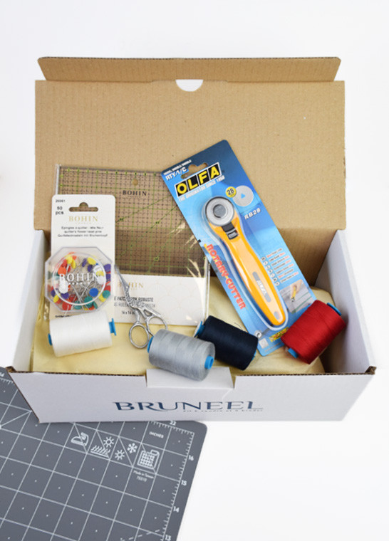 Kit Patchwork Débutant BRUNEEL | Le Fil de vos Idées