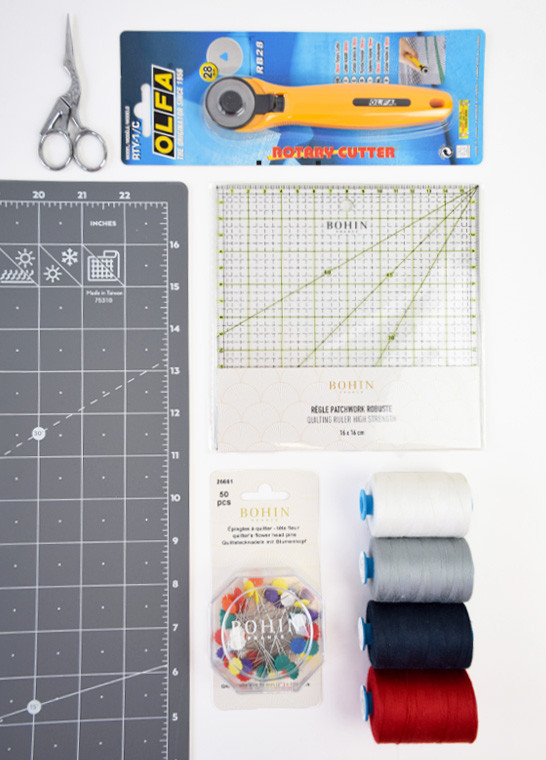 Kit Patchwork Débutant BRUNEEL | Le Fil de vos Idées