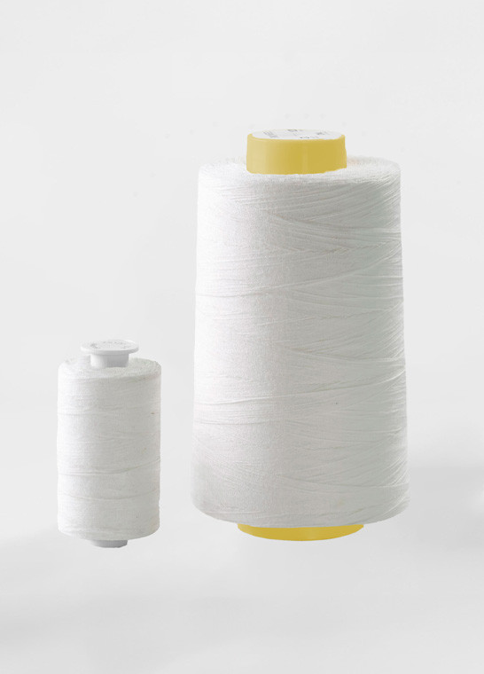 CT 35 - Fil à coudre coton épais prêt à teindre