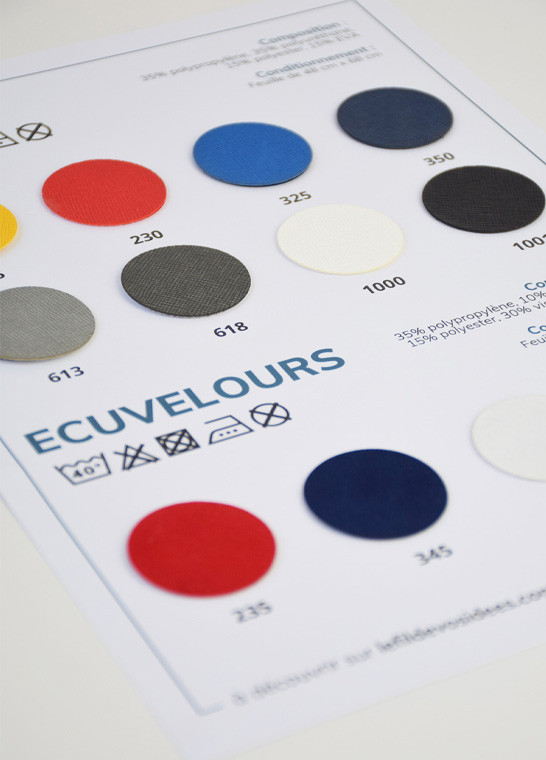 Gamme ECUTEX - ECUVELOURS BRUNEEL | Le Fil de vos Idées