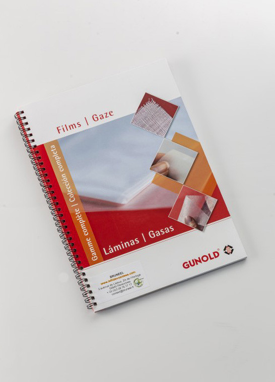 Gamme des Films et Gazes GUNOLD | Le Fil de vos Idées