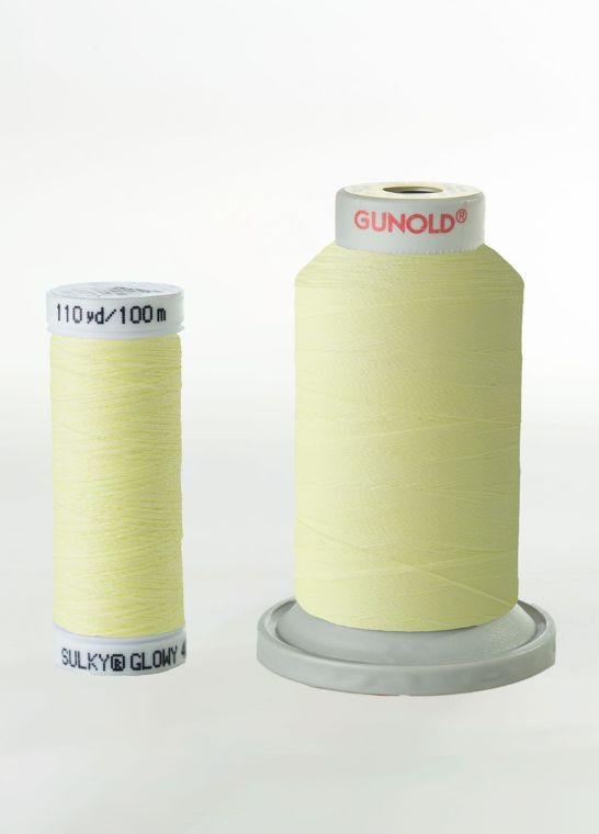 GLOWY - Fil à broder phosphorescent