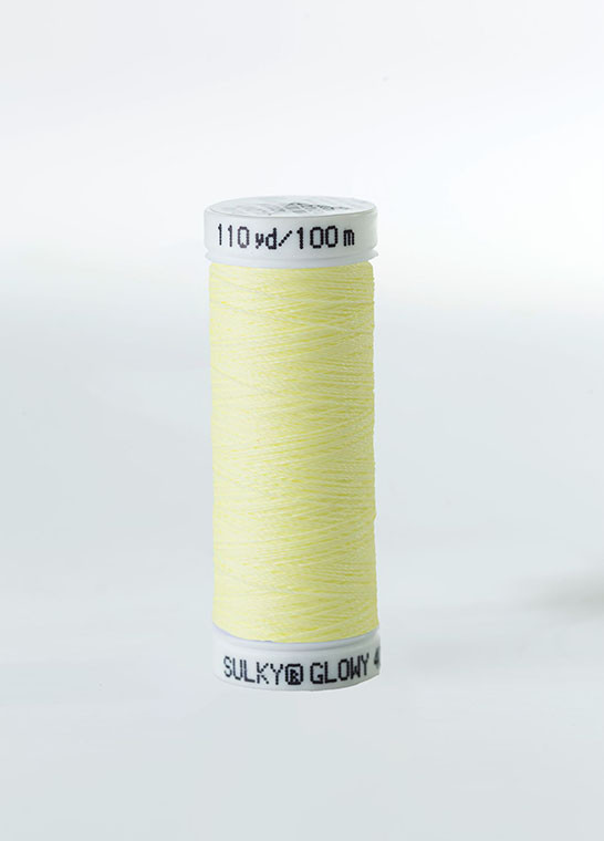 GLOWY - Fil à broder phosphorescent