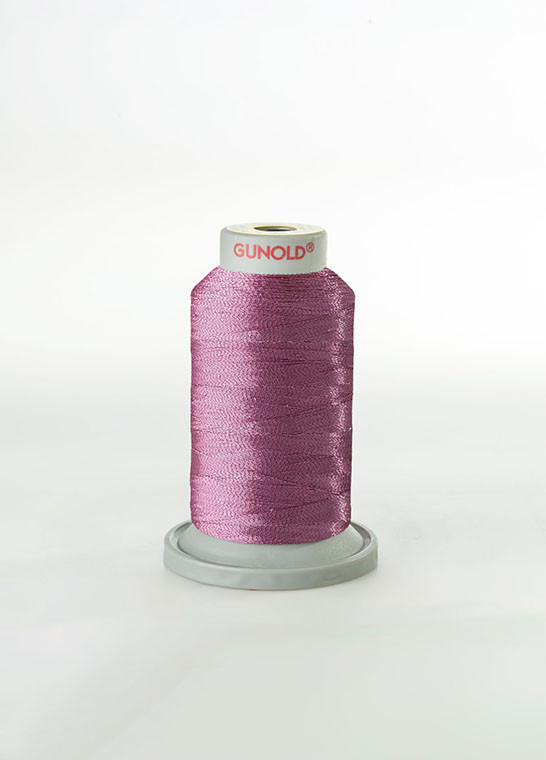 METY 5/2 - Fil à broder métallique coloré