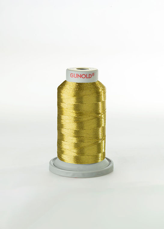 METY 7/2 - Fil à broder métallique fin