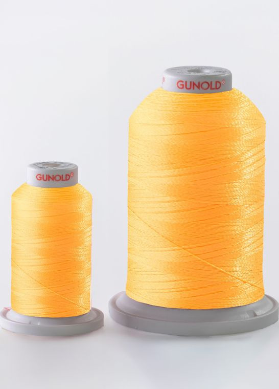 POLY 40 FLUO - Fil à broder 100% polyester brillant GUNOLD | Le Fil de vos Idées