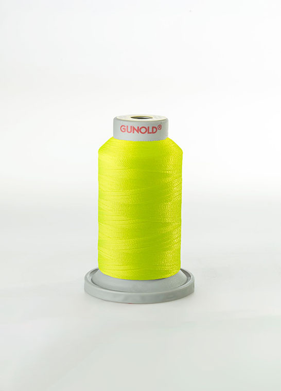 POLY 40 FLUO - Fil à broder 100% polyester brillant GUNOLD | Le Fil de vos Idées