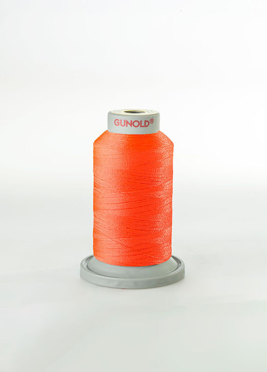 POLY 40 FLUO - Fil à broder 100% polyester brillant GUNOLD | Le Fil de vos Idées