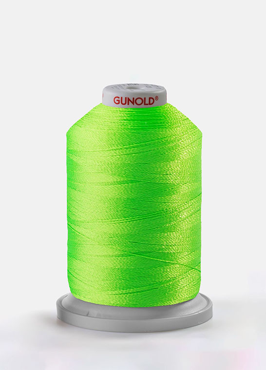 POLY 40 FLUO - Fil à broder 100% polyester brillant