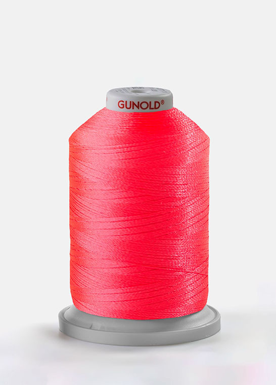 POLY 40 FLUO - Fil à broder 100% polyester brillant