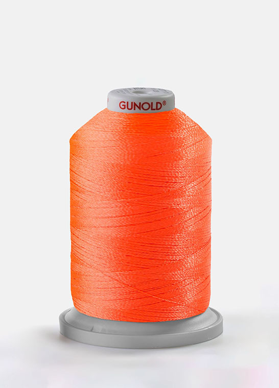 POLY 40 FLUO - Fil à broder 100% polyester brillant