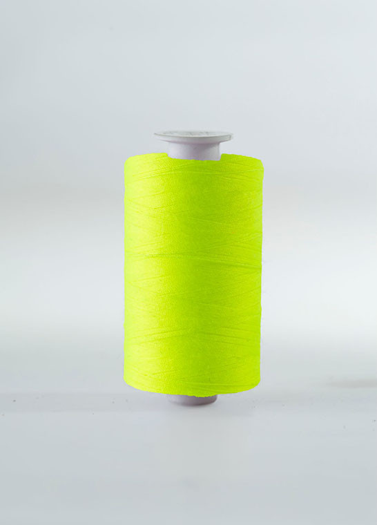 ZX 120 FLUO - Fil à coudre et à broder 100% polyester mat