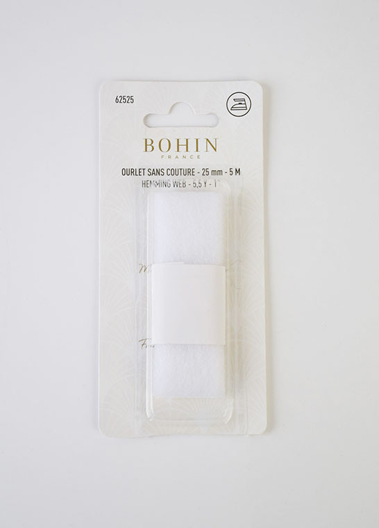 Ourlet thermocollant 25mm x 5m