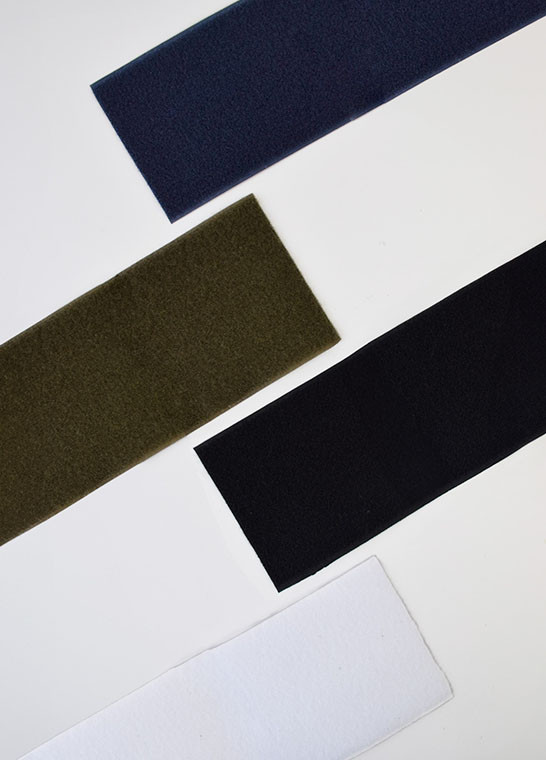 Auto agrippant - 100mm - Face bande velours BRUNEEL | Le Fil de vos Idées