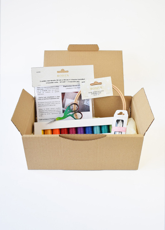 Kit Broderie Débutant BRUNEEL | Le Fil de vos Idées