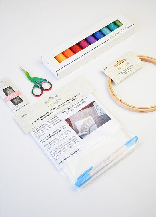 Kit Broderie Débutant BRUNEEL | Le Fil de vos Idées