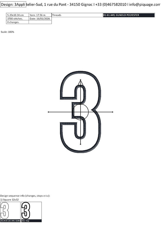 Programme broderie 3 TWILLY  | Le Fil de vos Idées