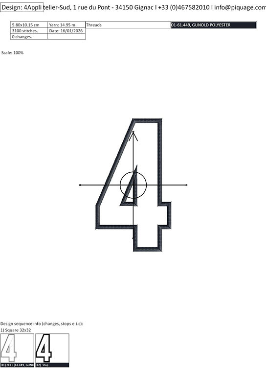 Programme broderie 4 TWILLY  | Le Fil de vos Idées