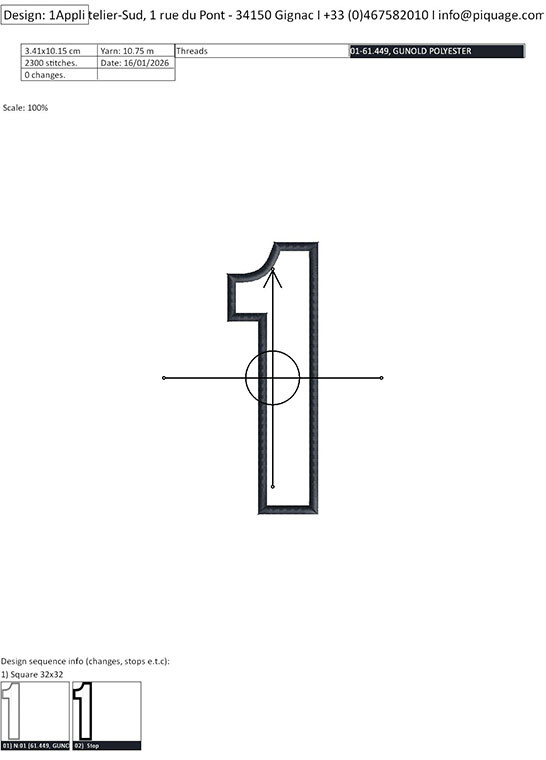 Programme broderie 1 TWILLY  | Le Fil de vos Idées