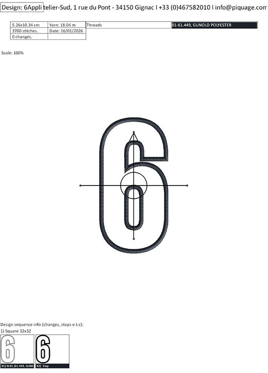 Programmes broderie 0-9 TWILLY